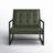 Billings Faux Leather Armchair-183585829