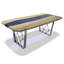 Ombrone Walnut Wood Dining Table-121637881