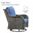 Klodjana Premium All-Weather Wicker 7 - Person Patio Conversation Set with Cushions-1223734450-1223734455