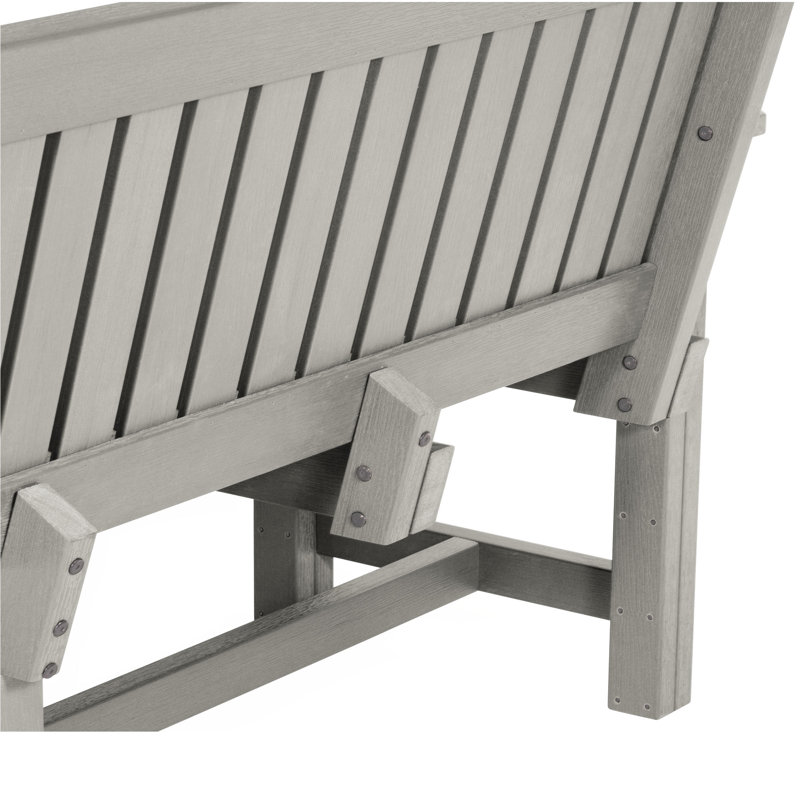 Lunz Outdoor Bench, Harbor Gray