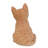 Seated Kitten Figurine