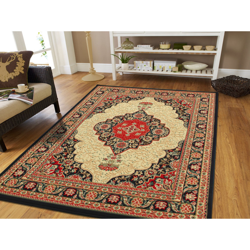 Kulas Oriental Indoor / Outdoor Rug, Rectangle 8' x 10'