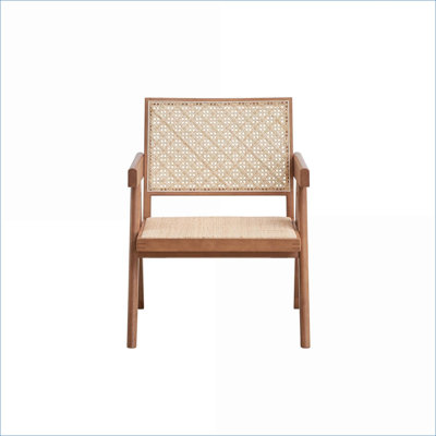 Fauteuil d'appoint en rotin pour adultes Valentina