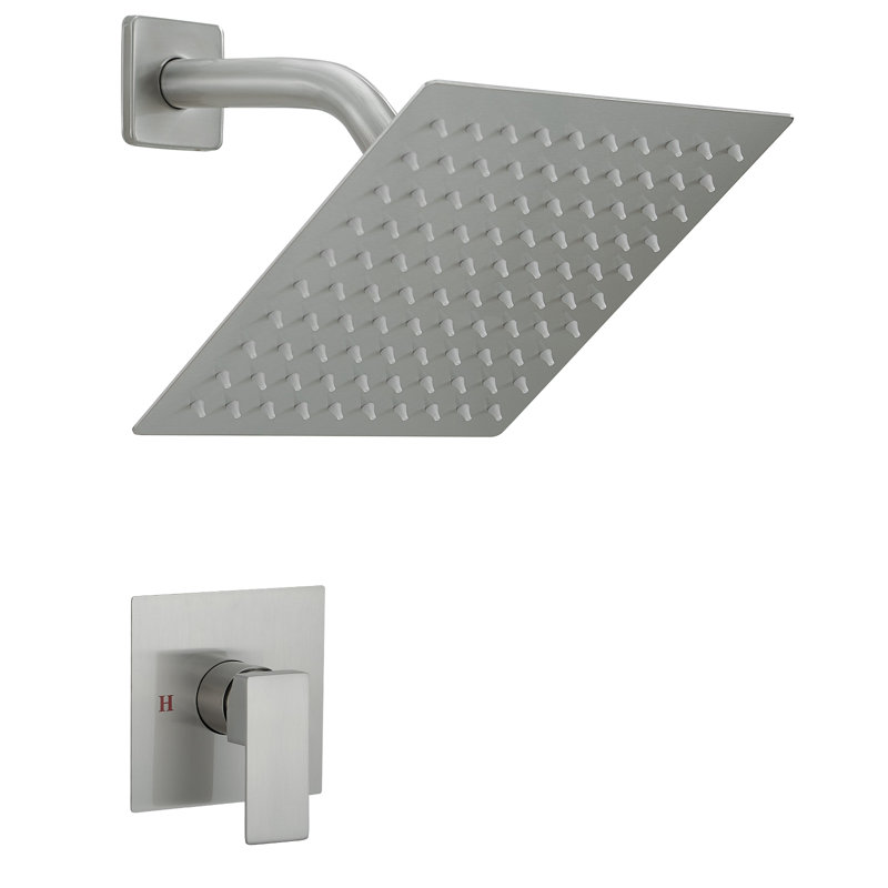 All-In-One Kit with Rough in-Valve, Brushed Nickel
