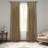 Chali Pinch Pleated Vintage Textured Faux Dupioni Silk Thermal Blackout Curtains (1 Panel) -1464795361-1464795388