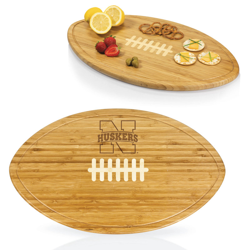 NCAA Kickoff Bamboo Cutting Board, University of Nebraska Cornhuskers