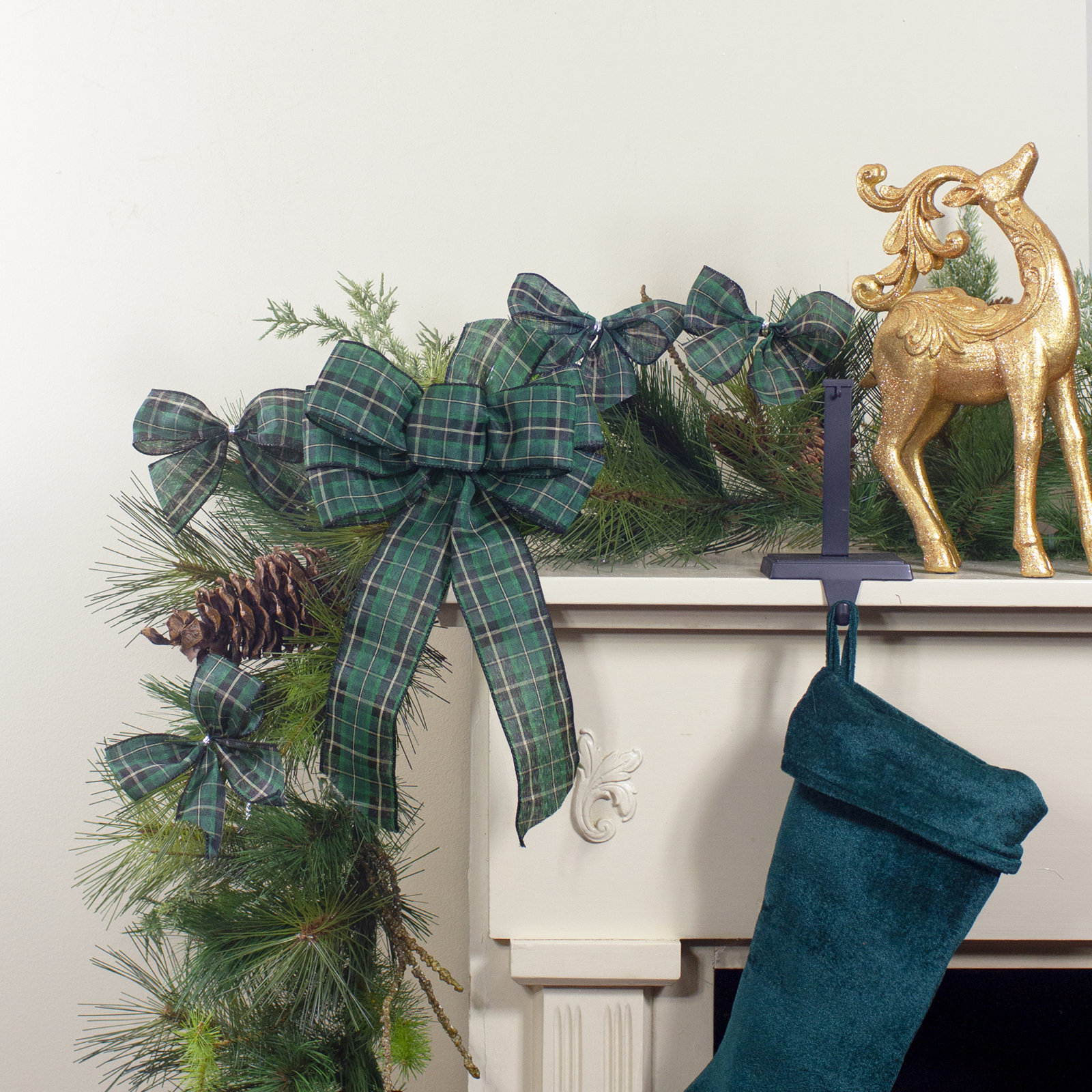 5'' Fabric Shatterproof Bow