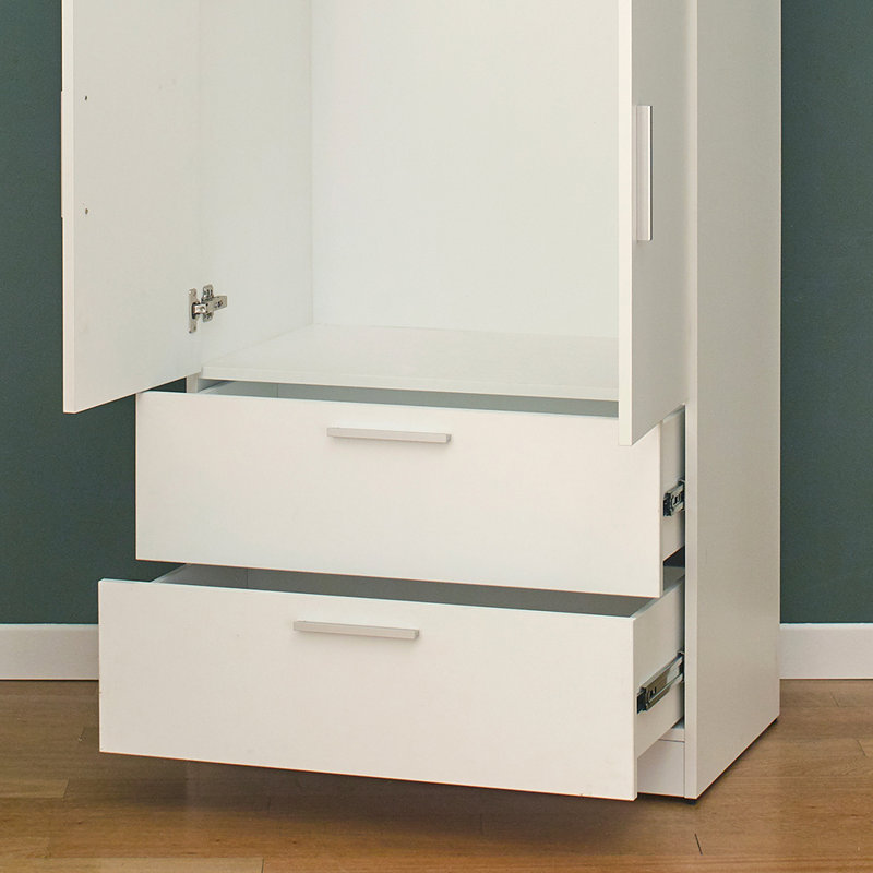 Haussman 31.5'' Closet System, White