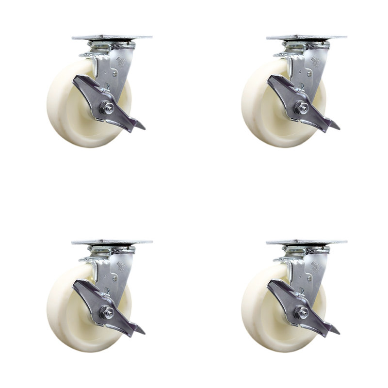 Caster Set with Ball Bearings