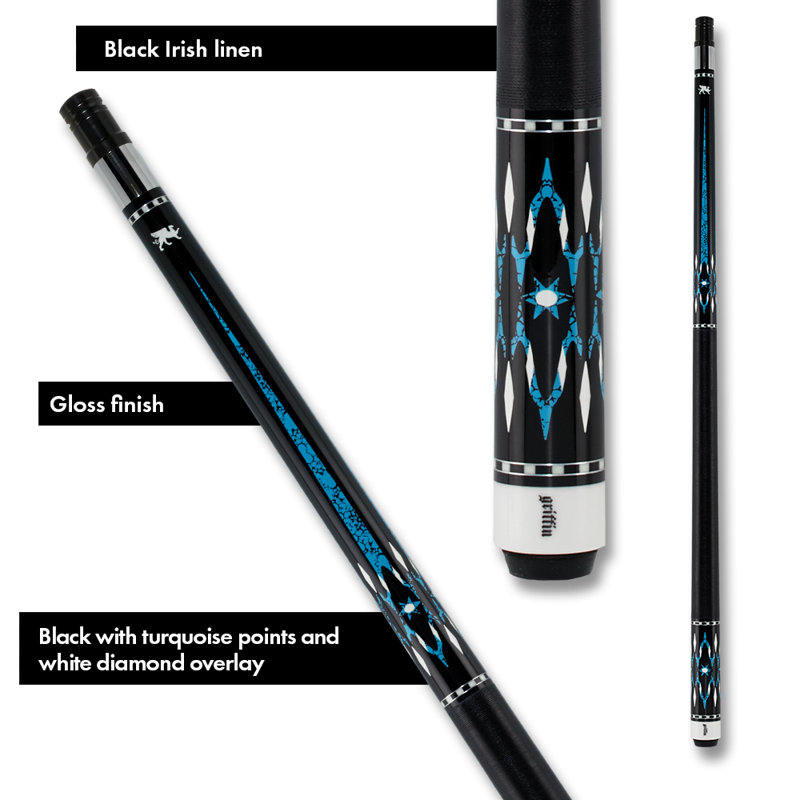 Griffin Cues Wood 21 Oz. Pool Cues
