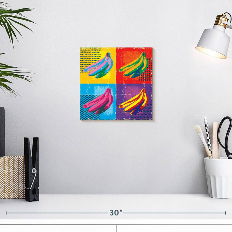 Yarlin Pop Style Bananas, H 10 po x l 10 po