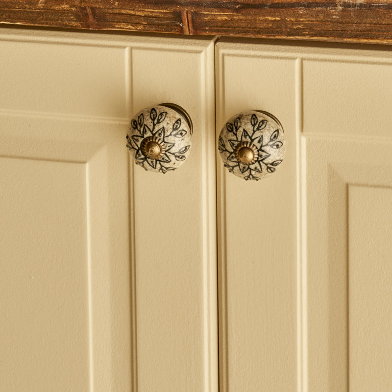 Gia Ceramic Cabinet Knobs (Set Of 2)