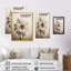 «White Gerbera Flowers V», reproduction sur toile-86828413-86828414