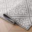 Austell Machine Woven Synthetic Geometric Area Rug-763410966