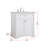 30'' Single Bathroom Vanity with Marble Top-1497002592