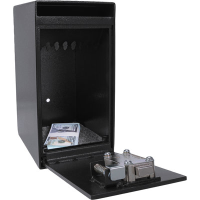 27 Cu Ft Safe With Secure Lock And Heavy Duty Dead Bar Fishing Baffle Mounting Option
