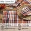  Ensemble de 4 napperons Russett