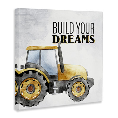"Build Your Dreams", art mural sur toile par Kim Allen bp-977_CN