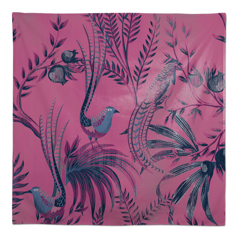 Peacock Pattern Tablecloth