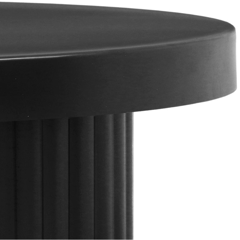 Table basse 3 pieds Rhodes, Noir, noir, noir, noir