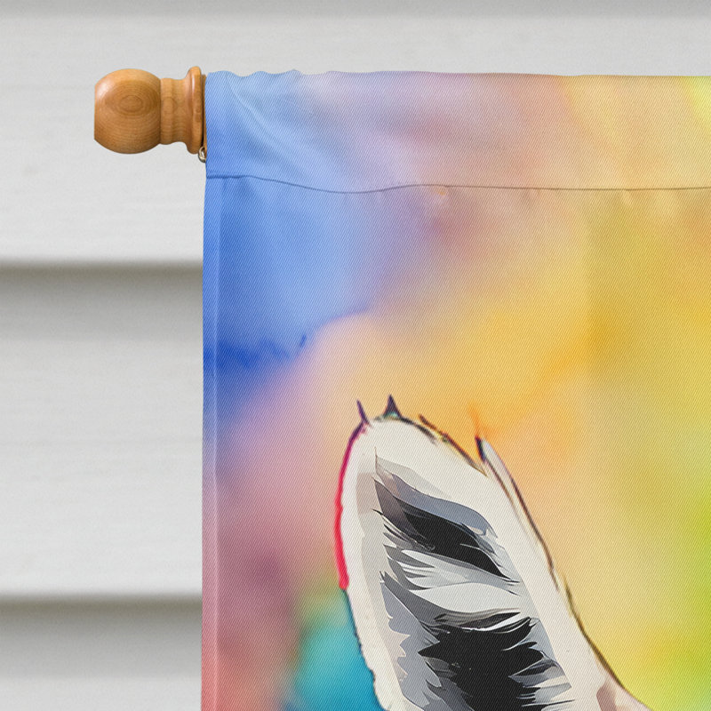 Drapeau de maison de lama hippie