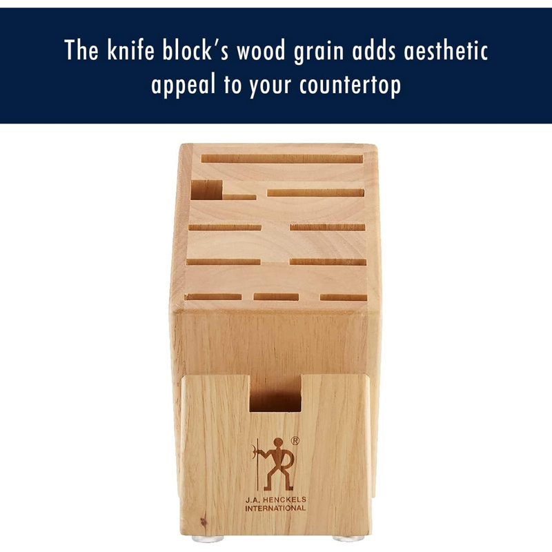 Zwilling J.A Henckels Wood Knife Storage Block 1 pc