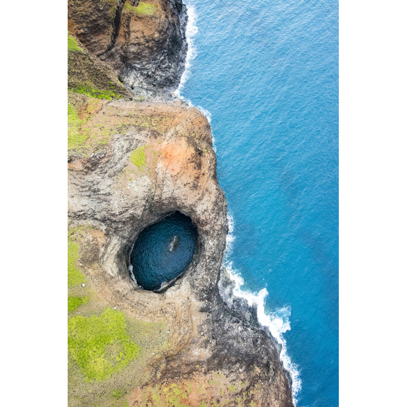 Open Ceiling Cave - Wrapped Canvas Print, 46cm H x 30cm W x 3.8cm D