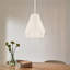 Luminaire suspendu en rotin tissé à 1 lumière pour cuisine en acier à intensité variable certifié UL-1723984048