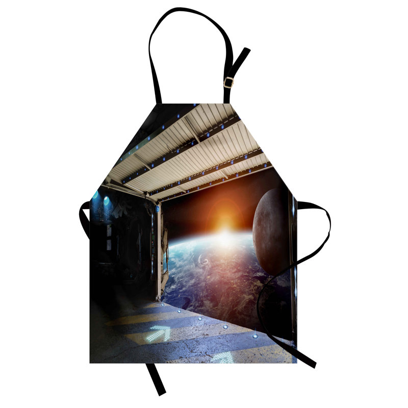 No Pattern Bib Apron