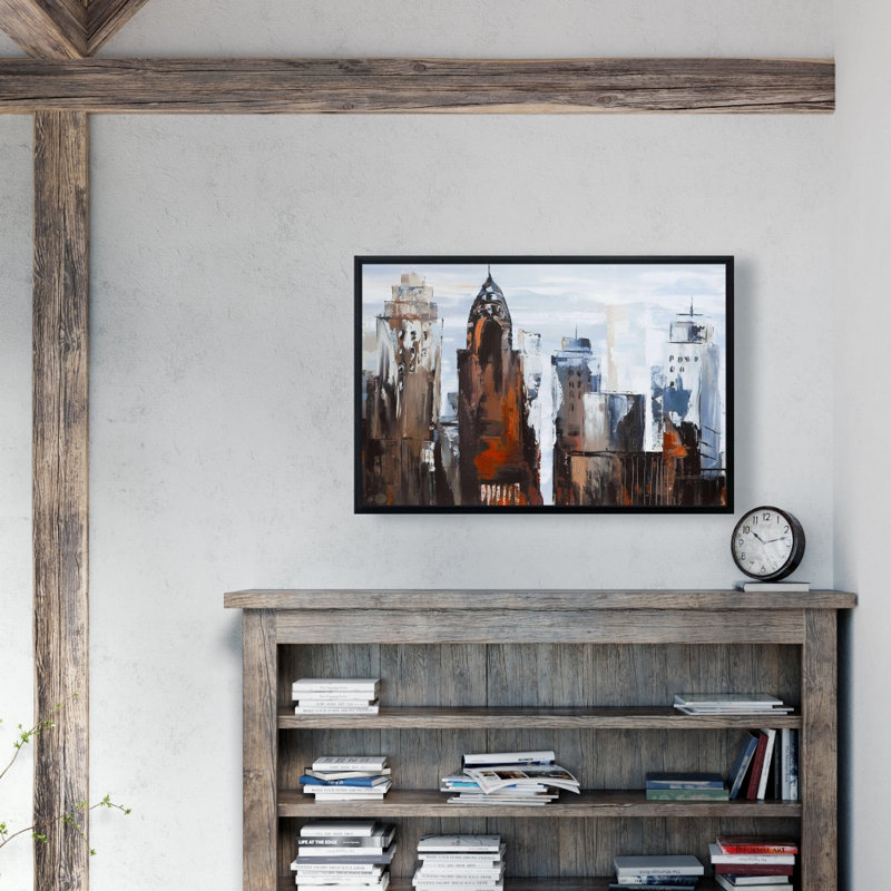 «Gray Day In The City» sur toile