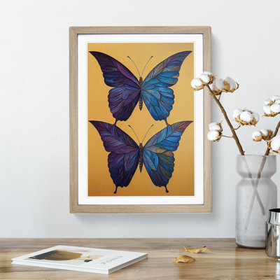 Majestic Butterflies - Framed Print