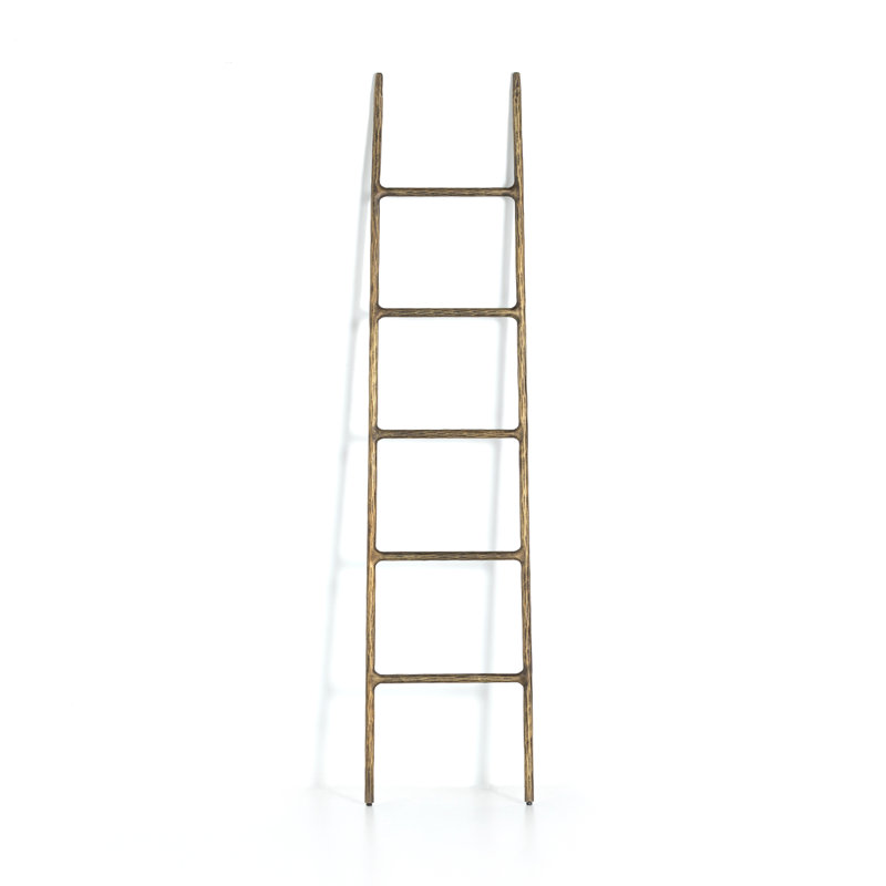 Element Boothe Ladder, Hammered Aged Brass