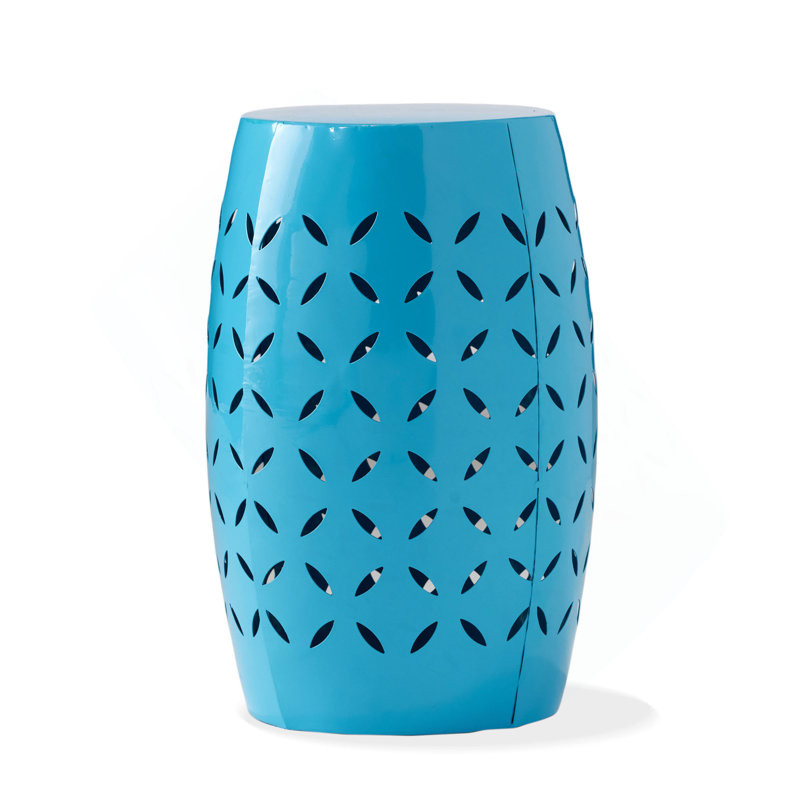 LILAC 12" Accent Side Table, Cylindrical Design End Table For Living Room, Family Room, Or Entryway, Industrial Style,Coffee Side Tables For Indoor Outdoor