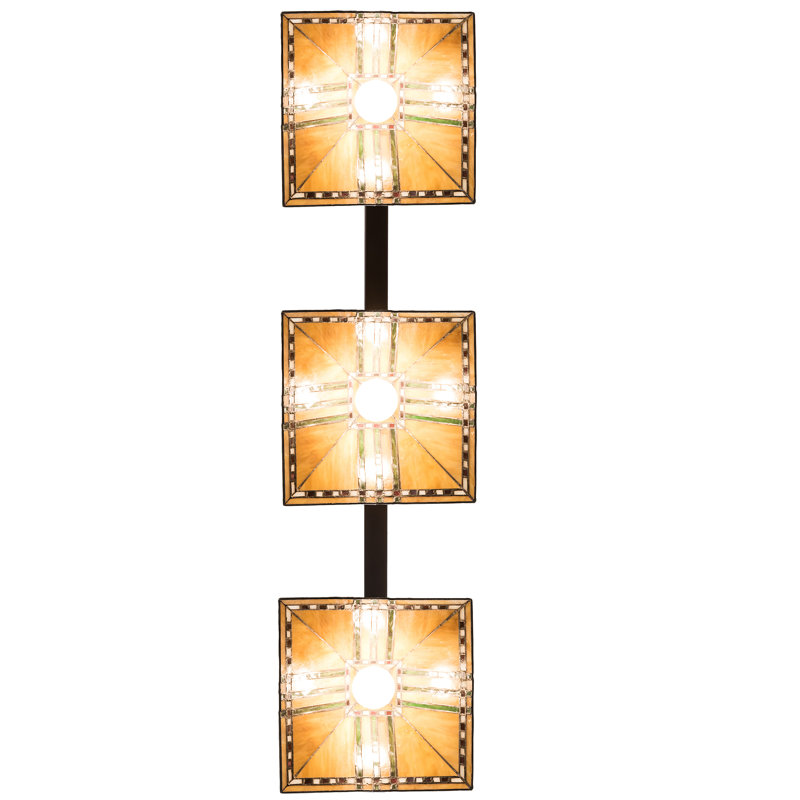 Finkel 3 - Light Pendant, 23.25" H x 48" W x 13" D, Mahogany Bronze