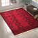 Tapis oriental rouge Amro