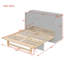 Lit escamotable double avec grands tiroirs, cadre de lit-2125319751-2125319864