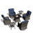 4-Person Seating Group With Fire Pit And Cushions-1348678298