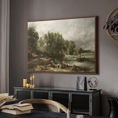 "Vintage Landscape -DXC III" sur toile