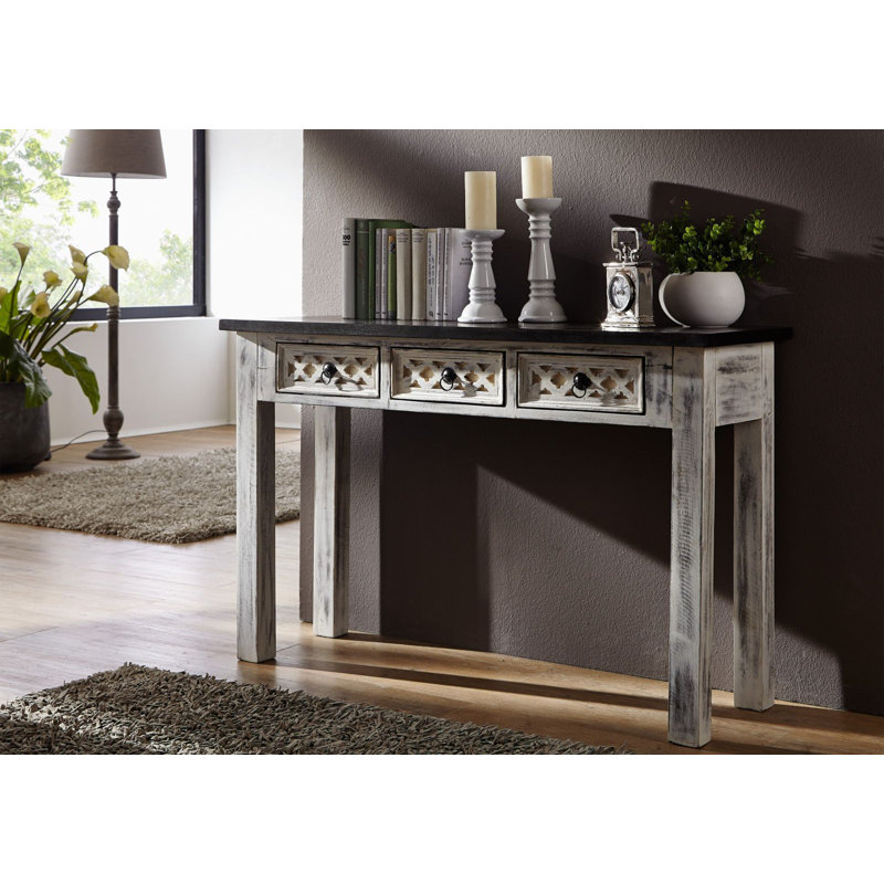 Castle 120cm Solid Wood Console Table