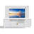 63" W Tv Stand with LED Lights, Charging Station, Storage Cabinets and Open Storage Area-1857689542