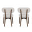 Ensemble de 2 chaises de salle à manger Cloyse Brown