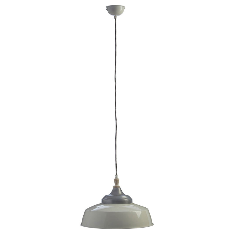 Finn 1 - Light Bowl Pendant, Large, White