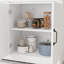 Buffet 47,95 "avec 2 tiroirs et 4 portes pour la salle à manger, la cuisine et le salon