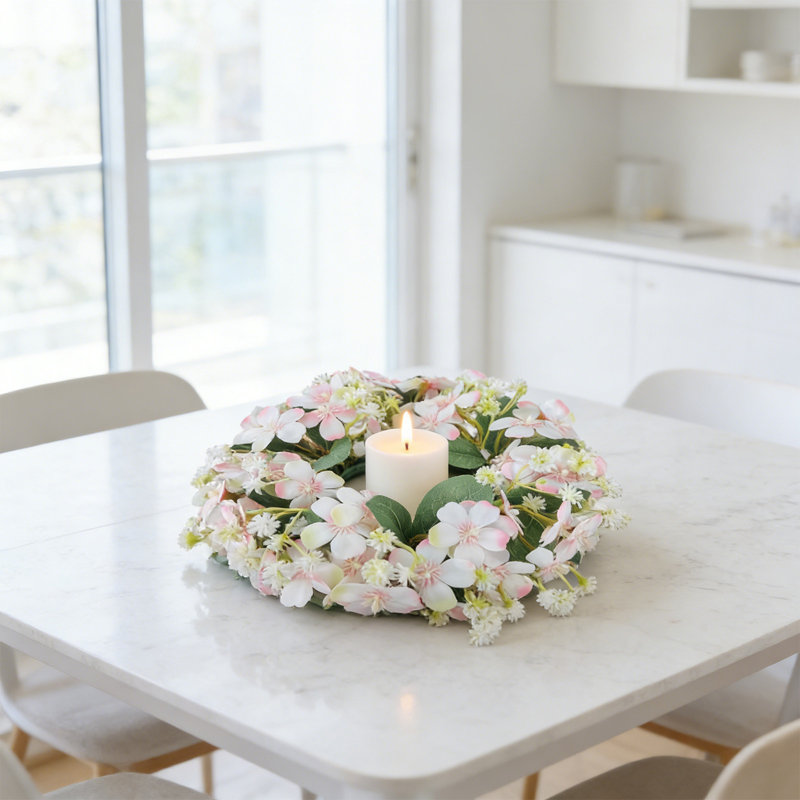 Plastic 19.99cm Wreath