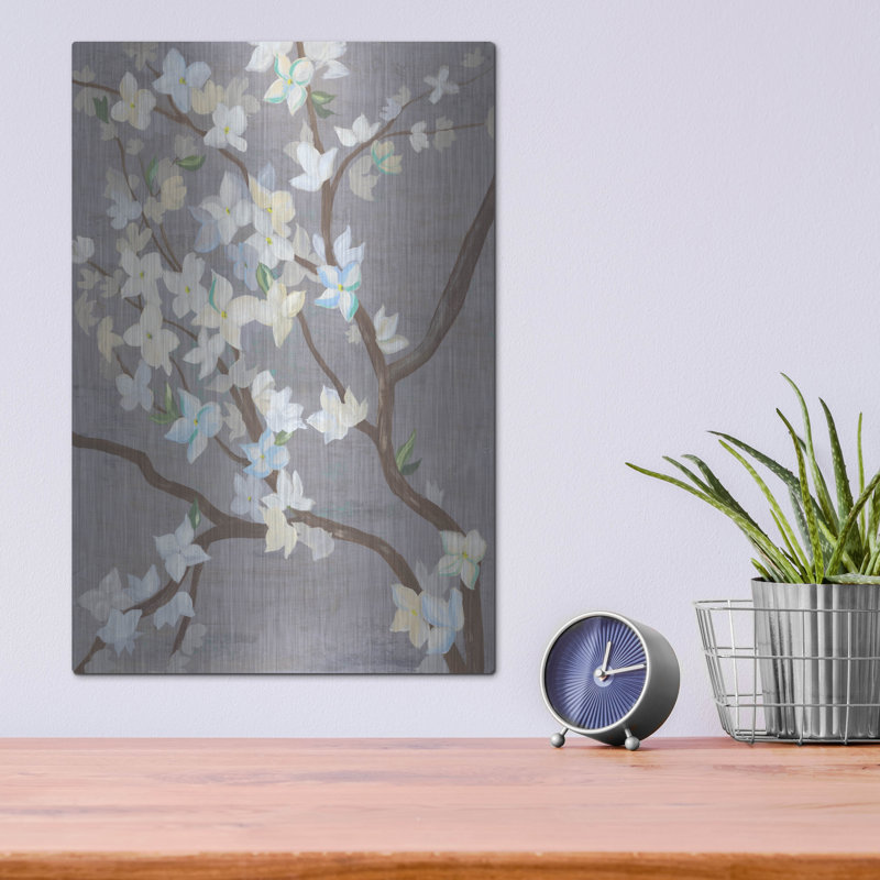 «Cherry Blossom Haze II» par Grace Popp, H 16 po x l 12 po