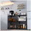 Étagère de rangement en fil métallique durable à 3 niveaux, organisateur réglable et polyvalent pour la maison, la cuisine et le bureau-96295018