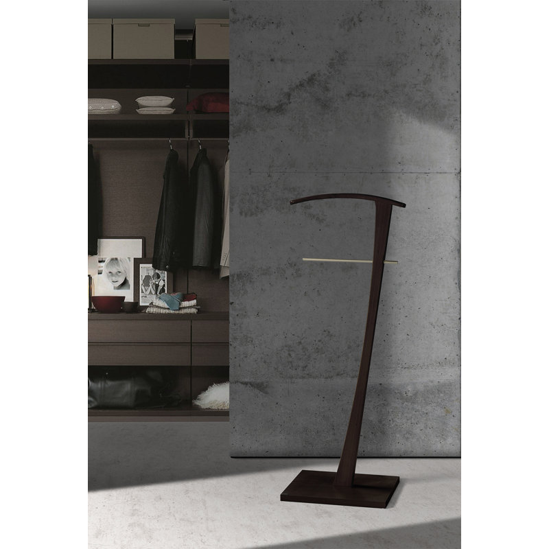 Rivero Freestanding Valet Stand, Wenge