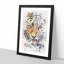 Prowling Tiger - Picture Frame Painting Print-56859239-56859240