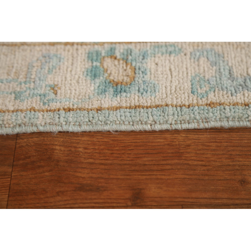 Tapis oriental Oushak noué à la main 2 x 3