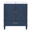 Ensemble de meuble-lavabo 60 po avec lavabo double 60 po, 2 armoires avec porte et 2 tiroirs